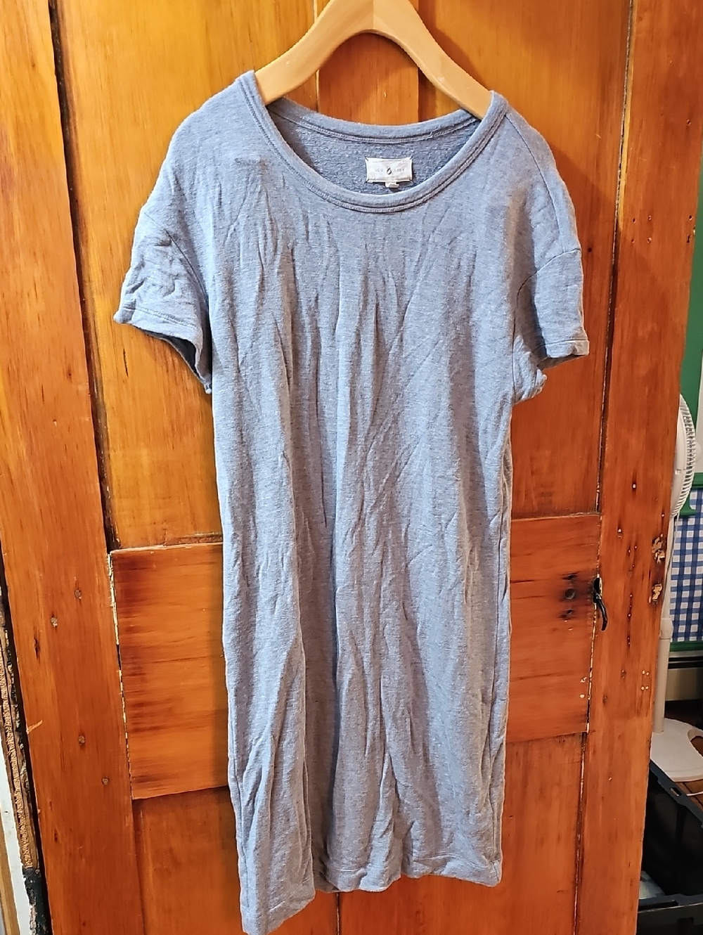 Lou & Grey Heather Gray Tee Dress